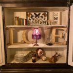 Lettres Love Cerise Noire