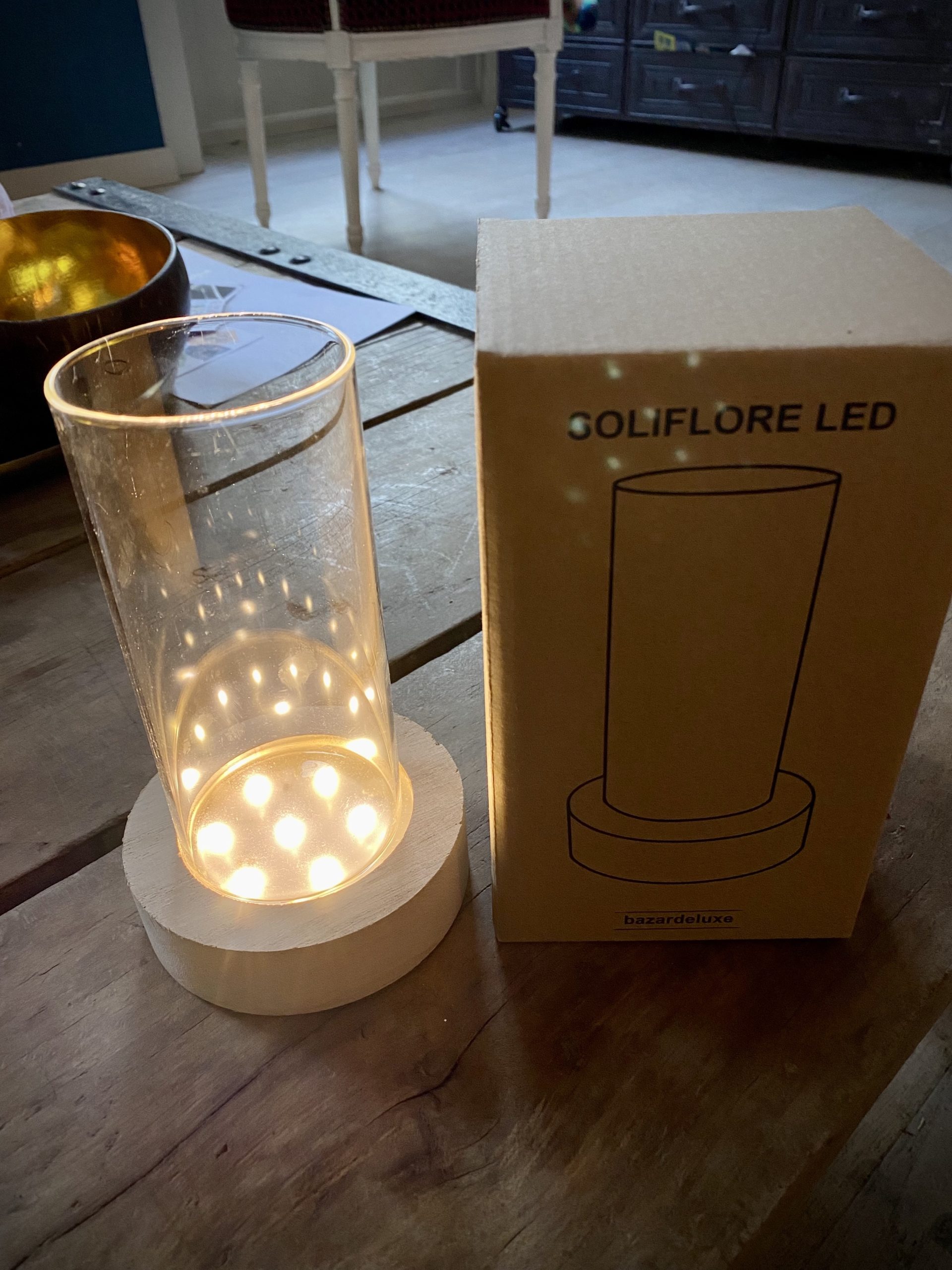 soliflore led cerise noire soliflore led cerise noire