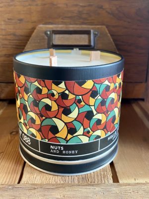 bougie Noix et miel gd cerise noire