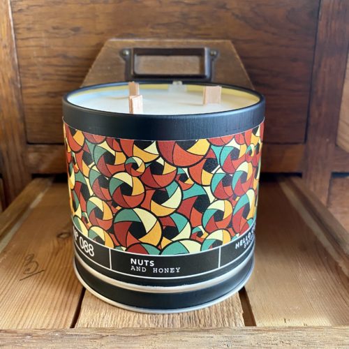 bougie Noix et miel gd cerise noire