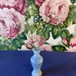 mini vase opaline cerise noire