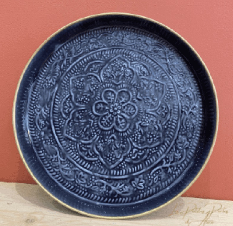 plateau bleu marine plateau bleu marine