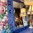 miroir bleu majorelle cerise noire