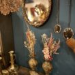 vases en bronze cerise noire