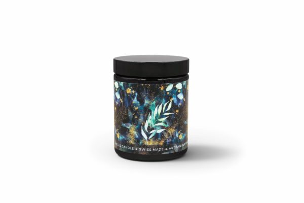 bougie 180ml neroli hello candle cerise noire