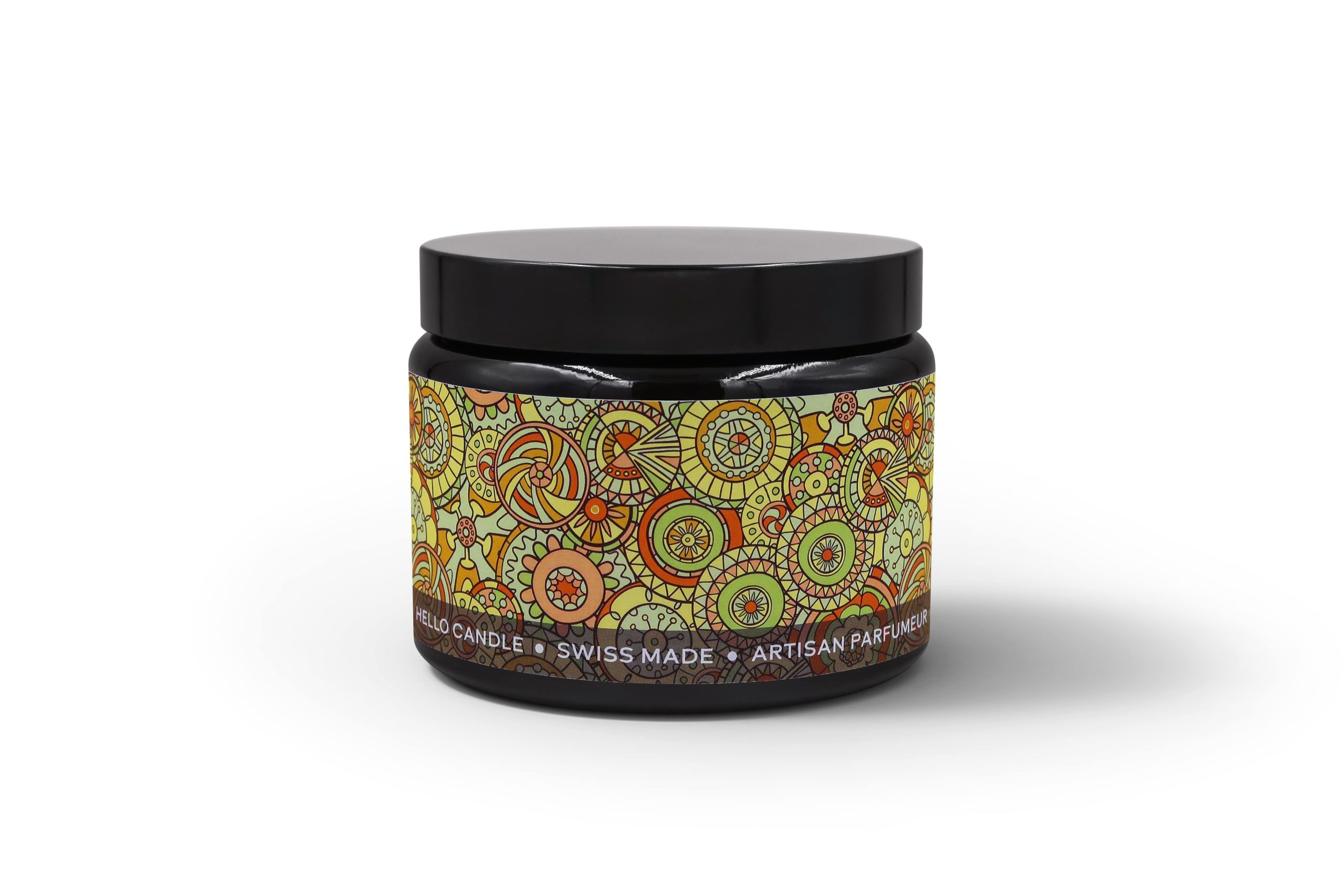 bougie 500ml fleur d'oranger hello candle cerise noire