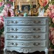 commode courbes cerise noire