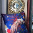 coussin amen voglio bene cerise noire
