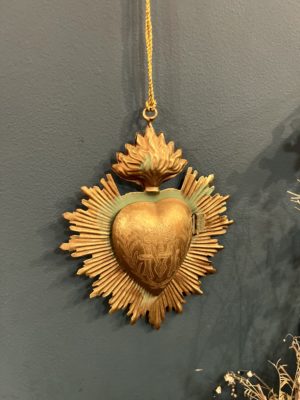 Ex-voto coeur boîte