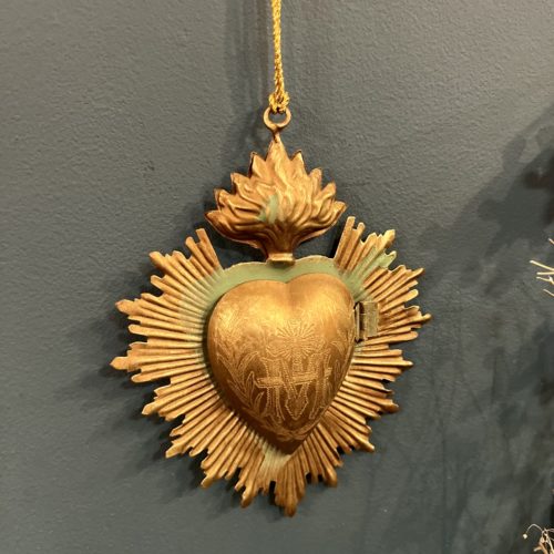 Ex-voto coeur boîte