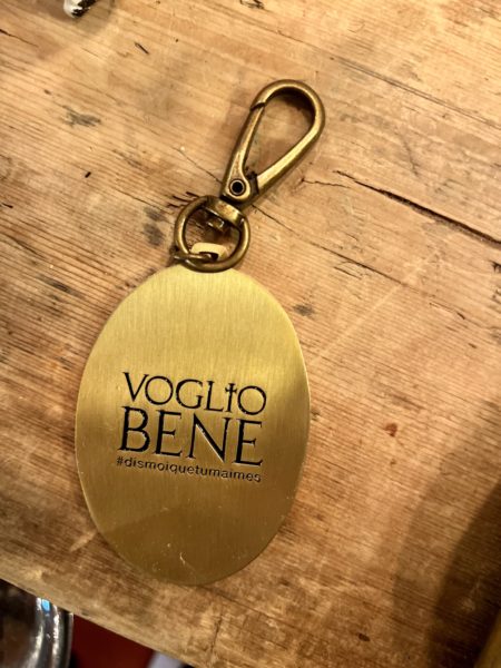 porte clef voglio bene