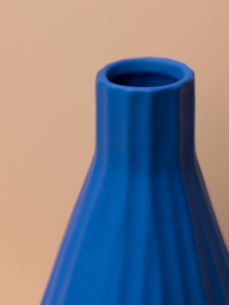 vase bleu majorelle cerise noire