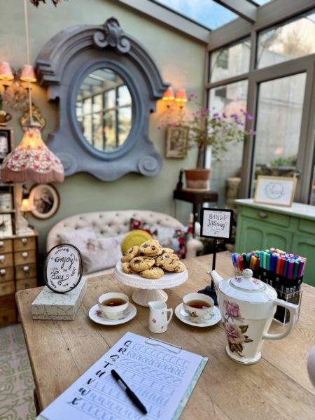 Tea-cookies-and-letters
